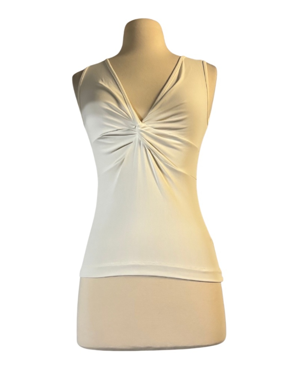 Off-white V neck Tank top